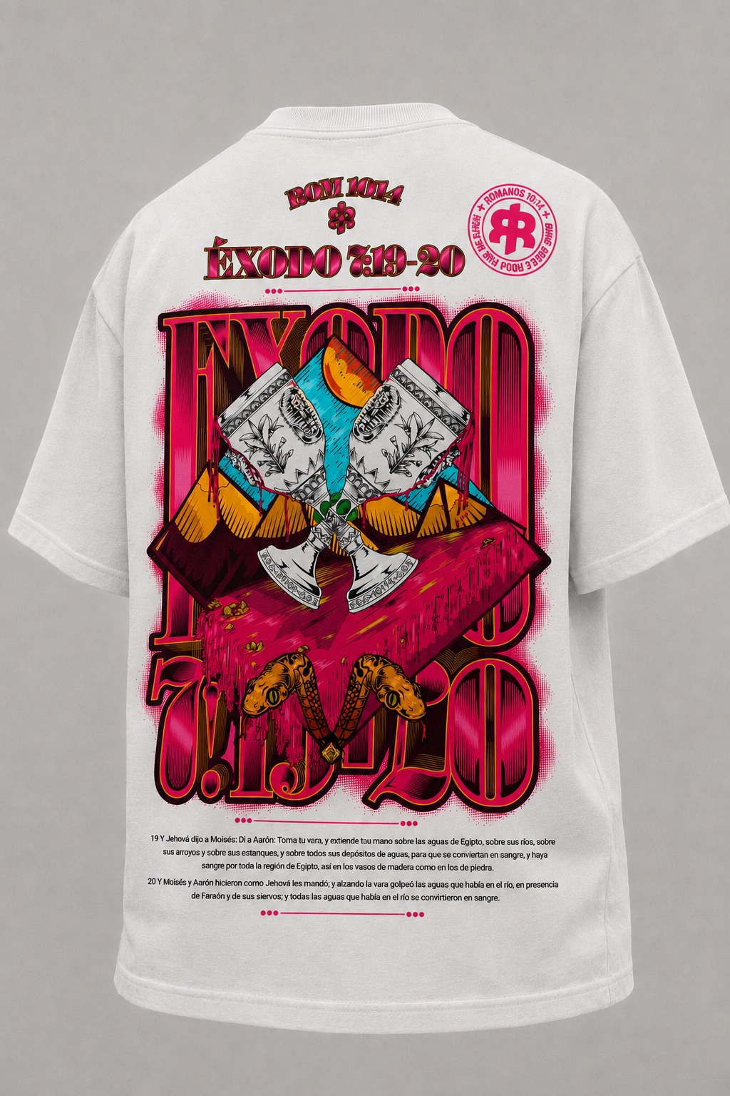Éxodo 7:19-20 - Oversize 250 grs.