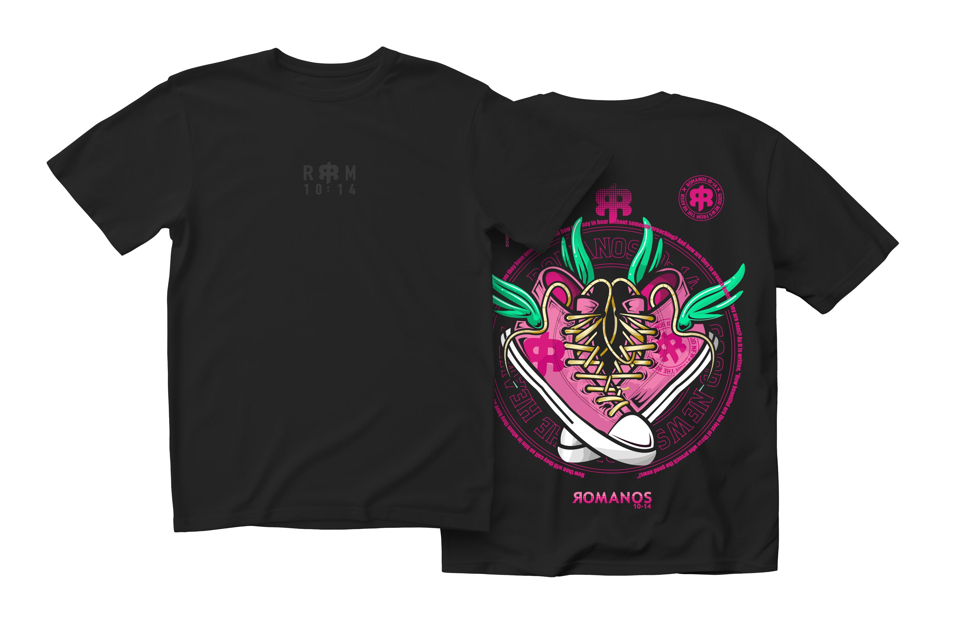 Tennis Magenta Romanos 10:15 - Oversize 250 grs.