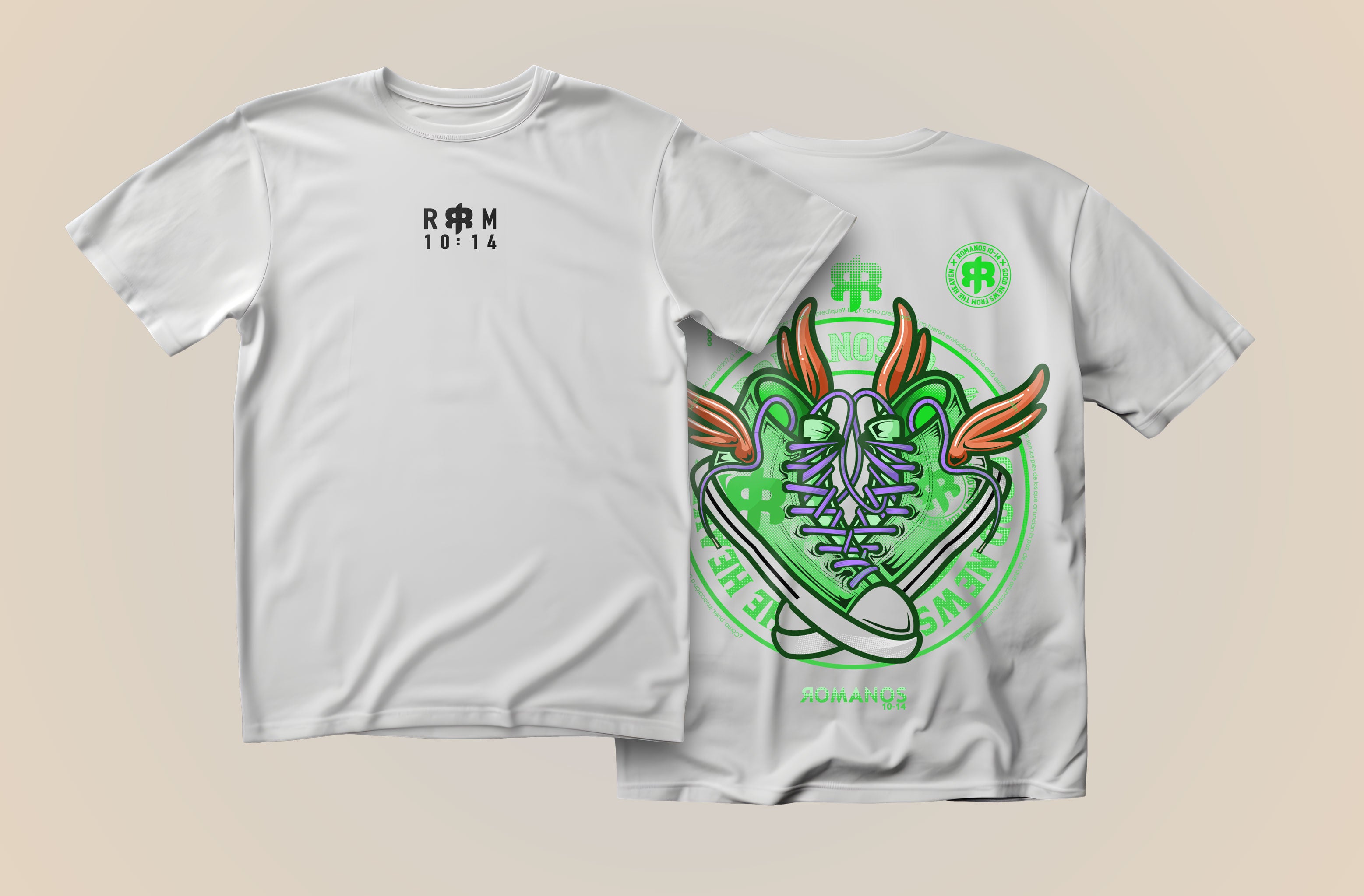 Tennis Green Romanos 10:15 - Oversize 250 grs.